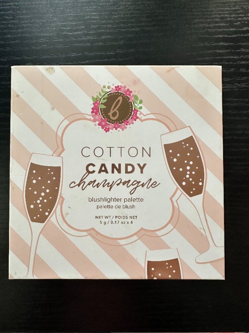 Beauty Bakerie Cotton Candy Champagne Blushlighter Palette Face Glow